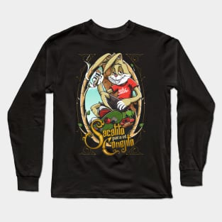 Sacatito para el conejito Long Sleeve T-Shirt